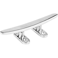 Yctze Listón de Barco de 125 mm- Acero Inoxidable 316 Plata Marina Barco Muelle Cubierta de Plataforma Plana Superior…